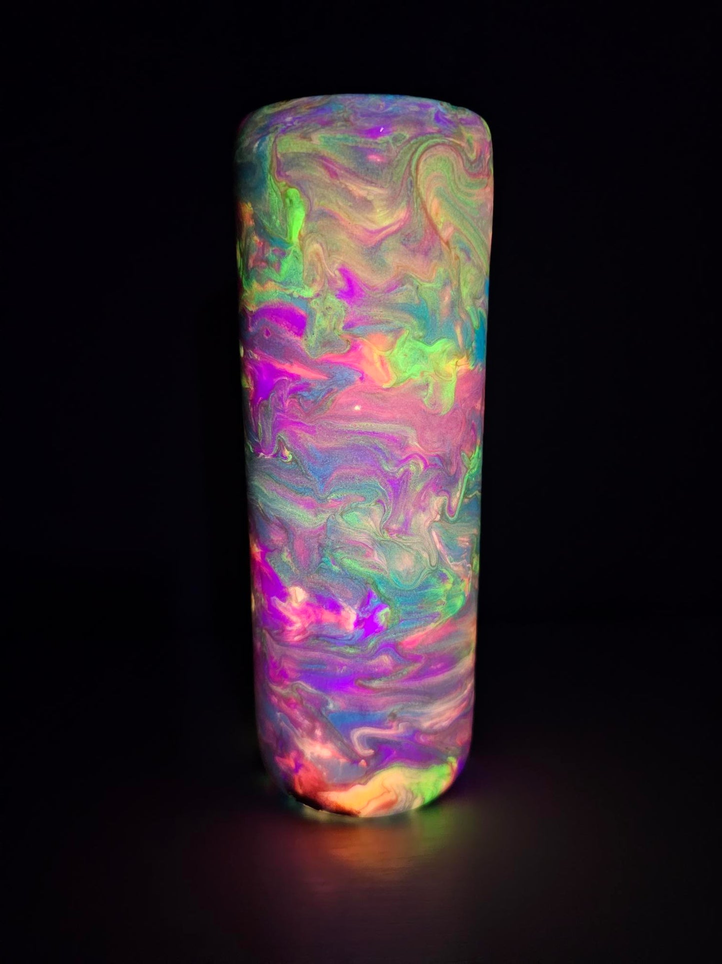 #22 20oz glowing Skinny Tumbler